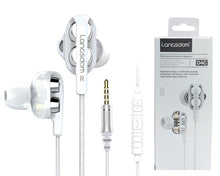 Load image into Gallery viewer, UNITOP Langsdom D4 stéréo casque de basse dans l'oreille 3.5MM filaire écouteurs HIFI écouteur avec micro pour Xiaomi Samsung Huawei iPhones