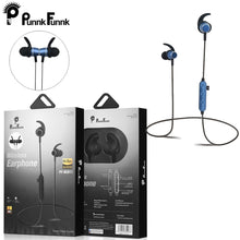 Load image into Gallery viewer, PunnkFunnk Bluetooth 5.0 ecouteurs aimant basses profondes stéréo Sport casque pour iPhones 5 6 7 8 X XR XS MAX Xiaomi Oppo samsung