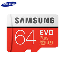 Load image into Gallery viewer, Carte mémoire SAMSUNG EVO PLUS 256 go haute vitesse 100 mo/s Micro SD classe 10 cartes U3 TF UHS-I carte Micro SD 128G 64 go 32 go