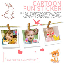 Load image into Gallery viewer, Child camera HD digital camera 2 inch cute cartoon Camera toys children birthday gift 1600w child toys Camera