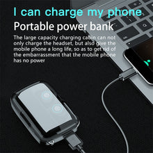 Load image into Gallery viewer, USLION sans fil V5.0 Bluetooth écouteur TWS 9D stéréo étanche écouteurs écouteurs 2000mAh boîte de charge léger confortable