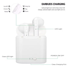 Load image into Gallery viewer, I7s TWS Bluetooth 5.0 écouteur sans fil casque stéréo casque sport écouteurs avec micro boîte de Charge pour iPhone Xiaomi et tous les téléphones