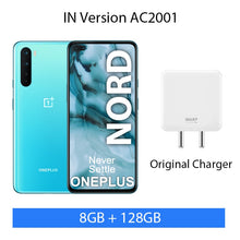 Load image into Gallery viewer, In Stock India Version OnePlus Nord Snapdragon 765G 128GB/256GB 5G Smartphone 90Hz Fluid AMOLED 48MP Quad Cams 30T FastCharge