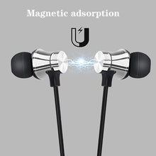 Load image into Gallery viewer, Bluetooth ecouteur Sport mains libres casque sans fil ecouteurs magnétique casque avec Microphone pour iPhones Xiaomi Android LG