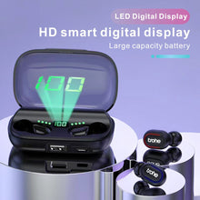 Load image into Gallery viewer, Trohe sans fil Bluetooth écouteurs Tws 5.0 waterpoof 1800mAh stéréo HD boîte de charge pour batterie externe pour téléphone écouteurs T6
