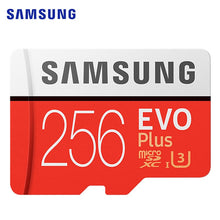 Load image into Gallery viewer, SAMSUNG-carte Micro sd EVO Plus + +, 64 go/256 go/128 go/UHS-I go/512 go, classe 10, mémoire Flash