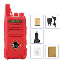 Load image into Gallery viewer, 2020 Walkie Talkie WLN KD-C1 Plus Mini Two Way Radios UHF 400-470 MHz 16 Channels Ham Radio FM Transceiver KD C1 Update Version