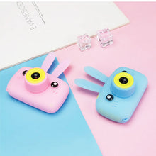 Load image into Gallery viewer, Child camera HD digital camera 2 inch cute cartoon Camera toys children birthday gift 1600w child toys Camera