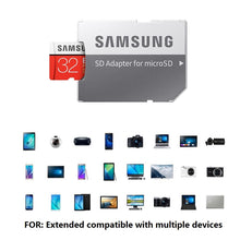 Load image into Gallery viewer, SAMSUNG-carte Micro SD EVO plus +, 32 go/64 go/UHS-I go, SDHC/SDXC, classe 10, 128, 80 mo/s, TF, carte mémoire