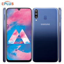 Load image into Gallery viewer, Nouveau Samsung Galaxy M30 M305F/DS 4GB RAM 64GB ROM téléphone portable 5000mAh double SIM 6.4 "Triple caméra 4G Smartphone