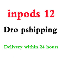 Load image into Gallery viewer, WLMLBU Bluetooth écouteurs inPods 12 TWS sans fil Sport charge casque Touc avec i9s i12 Tws pour iPhone Xiaomi Huawei Samsung