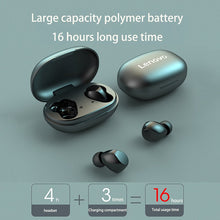 Load image into Gallery viewer, Lenovo TC02 TWS sans fil Bluetooth écouteurs IPX5 sport musique HiFi son Bluetooth 5.0 écouteurs avec micro pour IOS téléphone Android