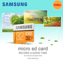 Load image into Gallery viewer, Carte mémoire SAMSUNG jaune microsd 32 go carte mémoire microsdhc tf classe 10 Flash Trans Mikro Memoria tarjeta SDHC ush-i carte sd 32 go
