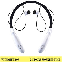 Load image into Gallery viewer, 24 Hr casque sans fil V5.0 sport écouteurs tour de cou stéréo Bluetooth écouteur casque avec micro pour xiaomi huawei