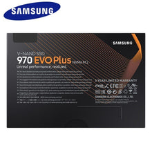 Load image into Gallery viewer, Samsung ssd M.2 M2 ssd 1 to 250GB 500GB 970 Evo Plus HHD Nvme disque dur interne disque dur 2280 Mlc Pcie pour ordinateur portable