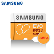 Load image into Gallery viewer, Carte mémoire SAMSUNG jaune microsd 32 go carte mémoire microsdhc tf classe 10 Flash Trans Mikro Memoria tarjeta SDHC ush-i carte sd 32 go