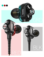 Load image into Gallery viewer, DX6 écouteurs intra-auriculaires casque filaire avec micro Sport stéréo Surround basse casque écouteurs de jeu pour huawei samsung xiaomi iphone