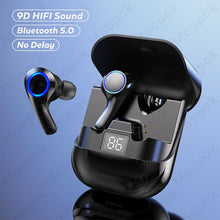 Load image into Gallery viewer, Écouteurs sans fil avec micro TWS Bluetooth écouteurs anti-bruit Hifi stéréo écouteurs toute la journée jouer Sport écouteurs imperméables