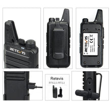 Load image into Gallery viewer, Cheap Walkie Talkie 10 pcs Retevis RT22 FRS RT622 PMR Radio PMR446 Professional Walkie-talkies Woki Toki Hotel Restaurant Cafe