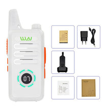 Load image into Gallery viewer, 2020 Walkie Talkie WLN KD-C1 Plus Mini Two Way Radios UHF 400-470 MHz 16 Channels Ham Radio FM Transceiver KD C1 Update Version