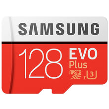 Load image into Gallery viewer, SAMSUNG-carte mémoire EVO PLUS EVO PLUS +, 32 go/64 go/512 go/256 go/128 go, sdhc, classe 10, TF, compatible 4K
