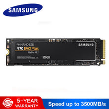 Load image into Gallery viewer, Samsung ssd M.2 M2 ssd 1 to 250GB 500GB 970 Evo Plus HHD Nvme disque dur interne disque dur 2280 Mlc Pcie pour ordinateur portable