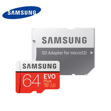 Load image into Gallery viewer, SAMSUNG EVO Plus carte mémoire Class10 100 mo 256GB 128GB 64GB Micro cartes SD UHS-I U3 4k MicroSDXC TF carte pour caméra drone