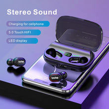 Load image into Gallery viewer, Trohe sans fil Bluetooth écouteurs Tws 5.0 waterpoof 1800mAh stéréo HD boîte de charge pour batterie externe pour téléphone écouteurs T6
