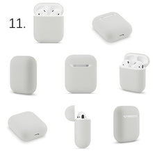 Load image into Gallery viewer, Soft Silicone Cases For Apple Airpods 1/2 Protective Case Bluetooth Wireless Earphone Cover For Apple air pods Charging Box Bags