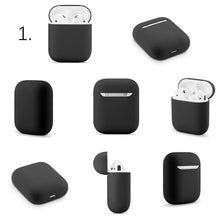 Load image into Gallery viewer, Soft Silicone Cases For Apple Airpods 1/2 Protective Case Bluetooth Wireless Earphone Cover For Apple air pods Charging Box Bags