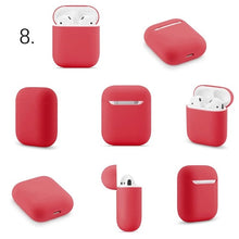 Load image into Gallery viewer, Soft Silicone Cases For Apple Airpods 1/2 Protective Case Bluetooth Wireless Earphone Cover For Apple air pods Charging Box Bags