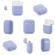 Load image into Gallery viewer, Soft Silicone Cases For Apple Airpods 1/2 Protective Case Bluetooth Wireless Earphone Cover For Apple air pods Charging Box Bags
