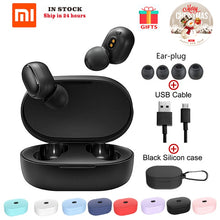 Load image into Gallery viewer, Global Version Xiaomi Redmi AirDots Bluetooth 5.0 In Ear TWS Wireless Bluetooth Earphone Stereo bass Mic Handsfree AI Control
