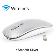 Load image into Gallery viewer, Wireless Mouse Computer Bluetooth Mouse Silent PC Mause Rechargeable Ergonomic Mouse 2.4Ghz USB Optical Mice For Laptop PC