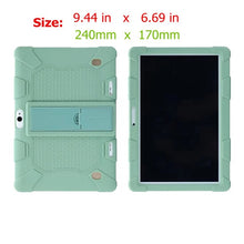 Load image into Gallery viewer, Funda Tablet 10.1 Universal Case Soft Silicone for 10 10.1 inch Android Tablet PC Soft Shockproof Cover Case L 9.44in W 6.69in