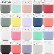 Load image into Gallery viewer, Soft Silicone Cases For Apple Airpods 1/2 Protective Case Bluetooth Wireless Earphone Cover For Apple air pods Charging Box Bags
