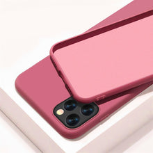 Load image into Gallery viewer, YISHANGOU Case For Apple iPhone 11 12 Pro Max SE 2 2020 6 S 7 8 Plus X XS MAX XR Cute Candy Color Couples Soft Silicone Cover