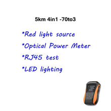 Load image into Gallery viewer, 2020 New Optical Power Meter Red Laser 6 in 1 High Precision Mini Red Fiber Pen 15km Rechargeable Fiber Light Tester Light 650mw
