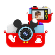 Load image into Gallery viewer, Children Mini Digital Camera Mic 2.4 Inch IPS Screen 1080P HD Camera Video Selfie Mini SLR Children Toy Camera Birthday Gift
