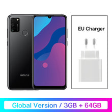Load image into Gallery viewer, New Global Version Honor 9A Mobile Phones 3GB 64GB 6.3 inch Screen 13MP Triple Cams Fingerprint Facial Unlock Smartphone 5000mAh
