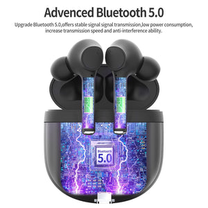 Nouveau S16 sans fil Bluetooth écouteurs 5.0 tws étanche écouteurs entraînement type c casque avec microphone casque de jeu