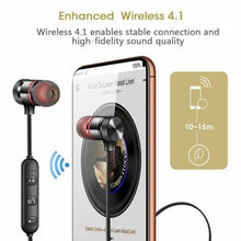 Load image into Gallery viewer, M5 Anti-perte magnétique bandeau sans fil Bluetooth écouteur stéréo basse musique casque pour Huawei Xiaomi accessoires de téléphone portable
