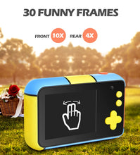 Load image into Gallery viewer, Children&#39;s Mini Camera Mini 2.4 Inch Ful HD Screen Dual Lens Digital Camera Toy Holiday Photo Video Christmas Gift Camera Toy
