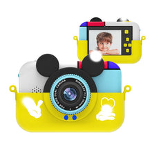 Load image into Gallery viewer, Children Mini Digital Camera Mic 2.4 Inch IPS Screen 1080P HD Camera Video Selfie Mini SLR Children Toy Camera Birthday Gift
