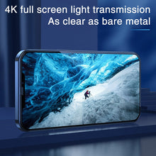 Load image into Gallery viewer, 3 pièces couvercle complet verre de protection sur pour iPhone 11 12 pro protecteur d&#39;écran verre trempé sur iPhone X XR XS 8 5 7 6 verre incurvé
