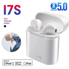 Load image into Gallery viewer, I7s TWS Bluetooth 5.0 écouteur sans fil casque stéréo casque sport écouteurs avec micro boîte de Charge pour iPhone Xiaomi et tous les téléphones
