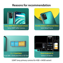 Load image into Gallery viewer, UMIDIGI Smartphone Quad caméra 24MP SelfieCamera UMIDIGI A9 Pro 6 go 128 go Helio P60 Octa Core 6.3 &quot;FHD + Version globale téléphone portable
