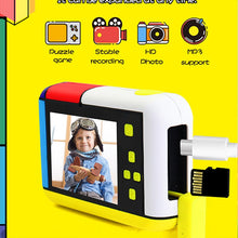 Load image into Gallery viewer, Children Mini Digital Camera Mic 2.4 Inch IPS Screen 1080P HD Camera Video Selfie Mini SLR Children Toy Camera Birthday Gift

