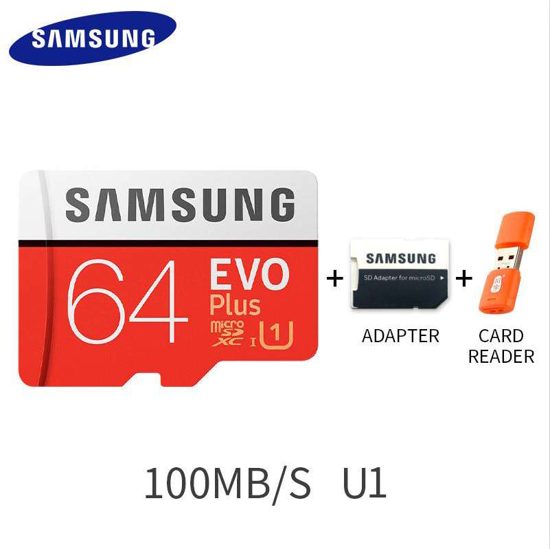 SAMSUNG-carte Micro SD EVO EVO EVO +, 32 go/64 go/128 go/256 go/512 go/128 go, U1, TF, mémoire Flash, pour téléphone