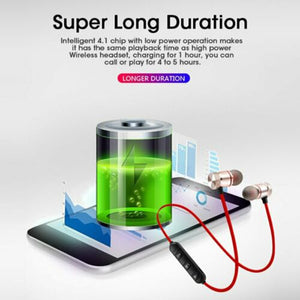 M5 Anti-perte magnétique bandeau sans fil Bluetooth écouteur stéréo basse musique casque pour Huawei Xiaomi accessoires de téléphone portable